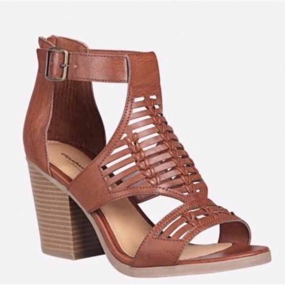 cloudwalkers Shoes - NIB 10W Cloudwalkers Braided Block Heeled Booties